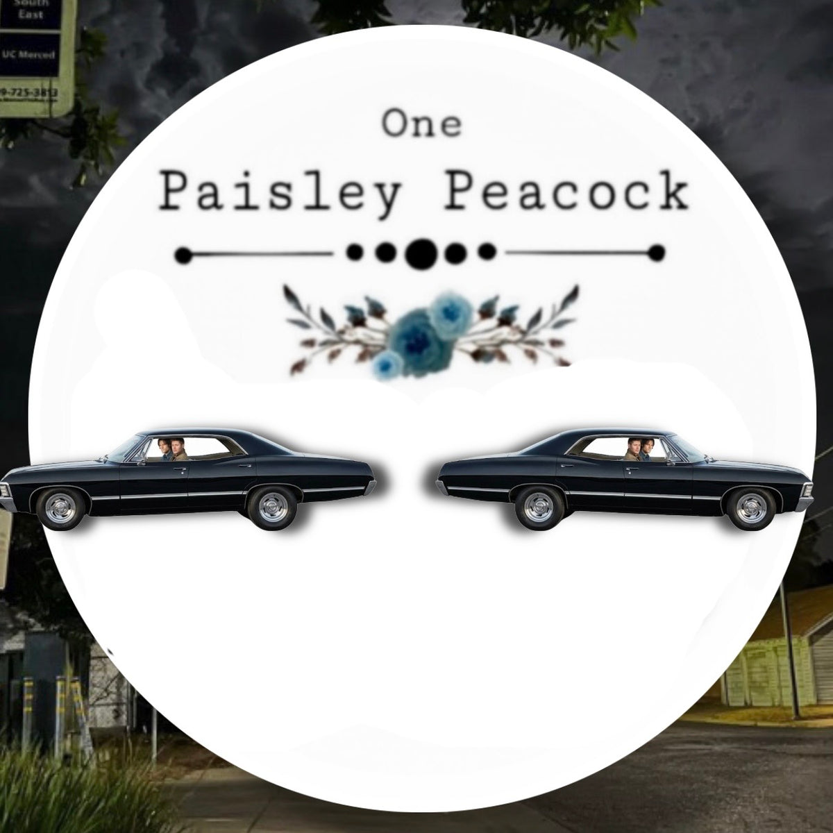 Chevy impala stud earrings