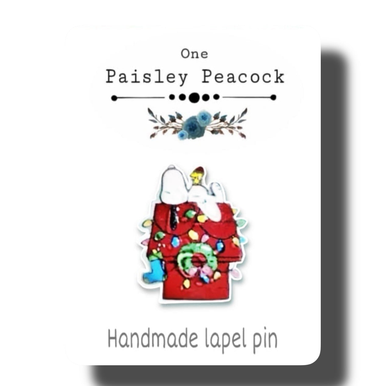 Lapel Pin-snoopy doghouse