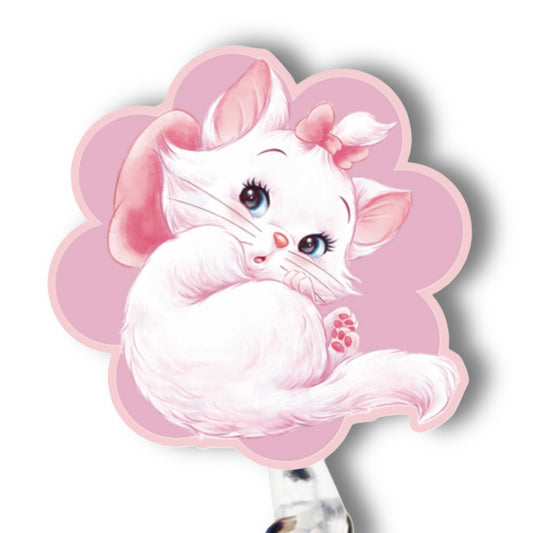 Badge Reel- inspired Marie Cat