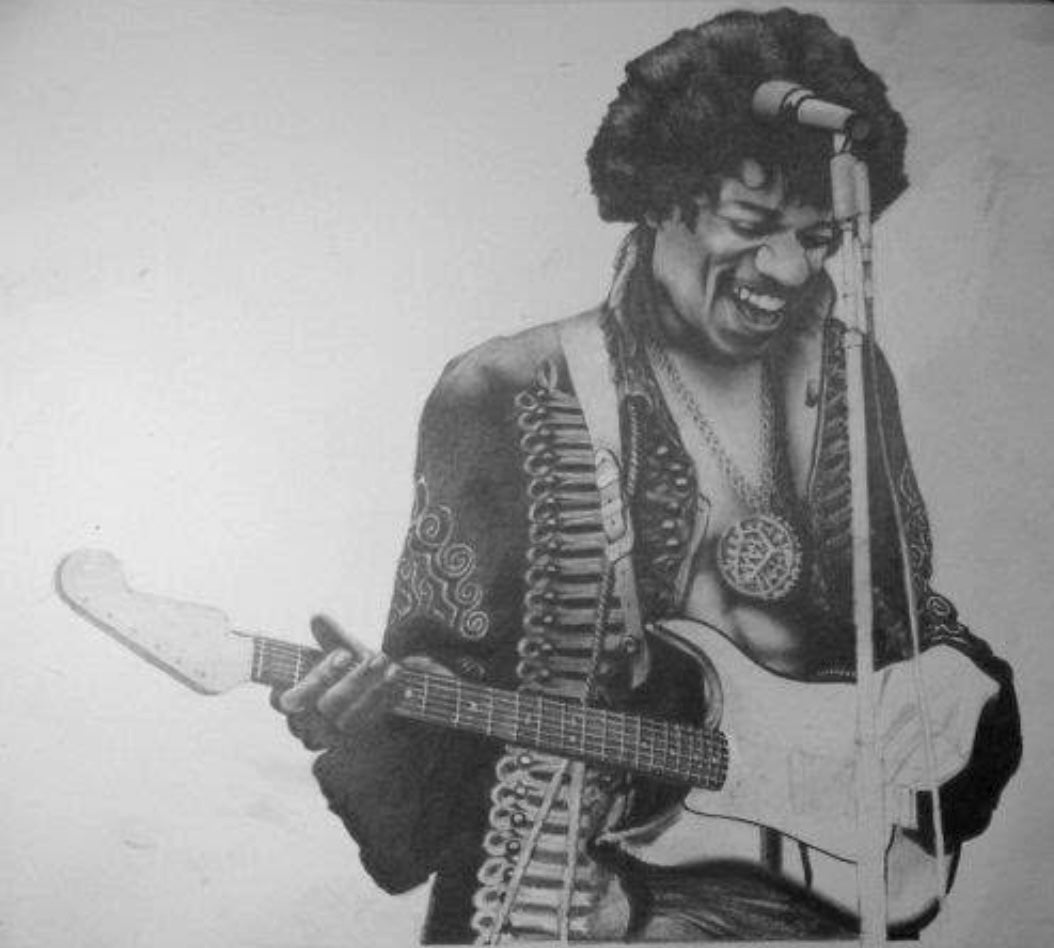 Pencil- Jimmy Hendrix-Art