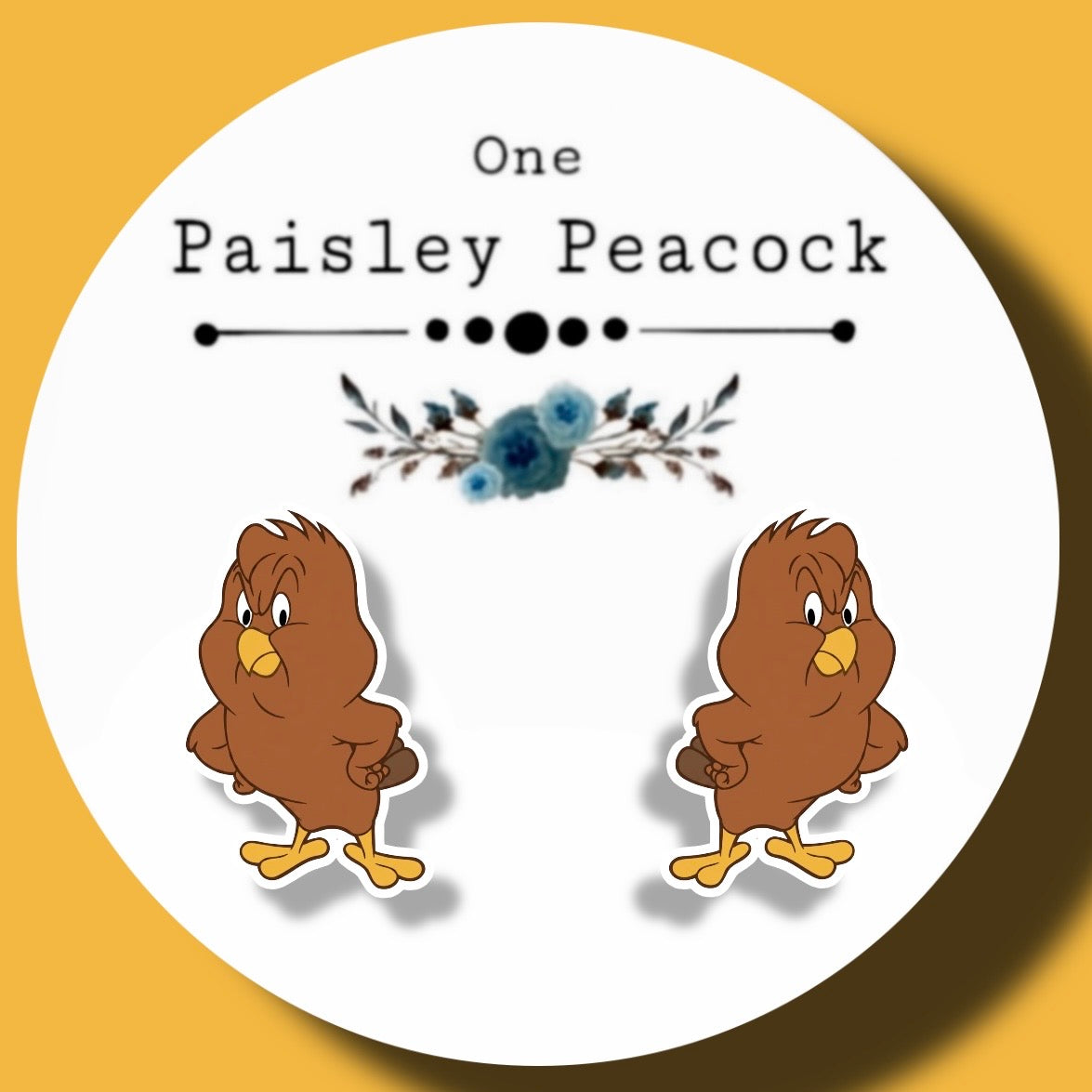 Henery Hawk stud earrings