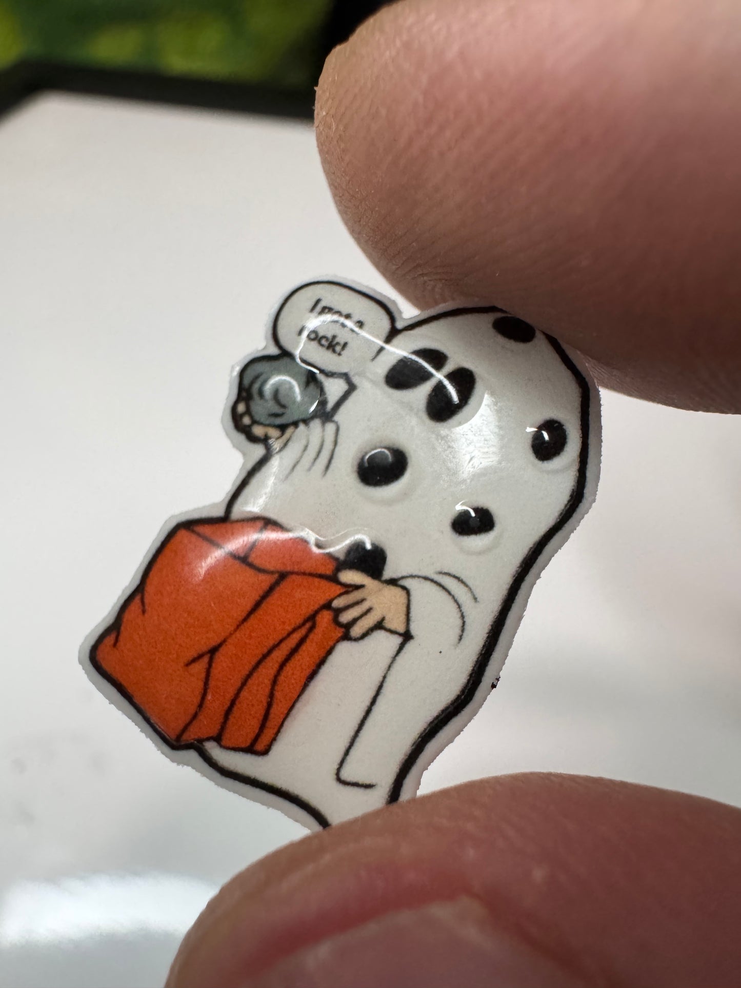 Stud earrings- Snoopy Halloween I Got A Rock