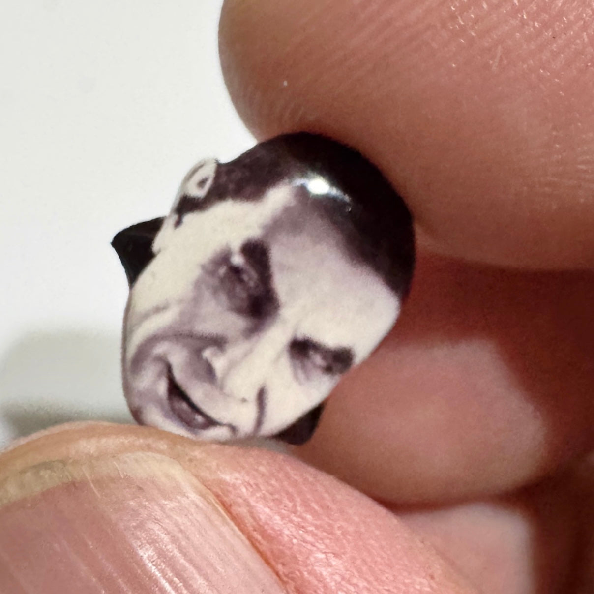 Dracula vampire handmade stud earrings Halloween