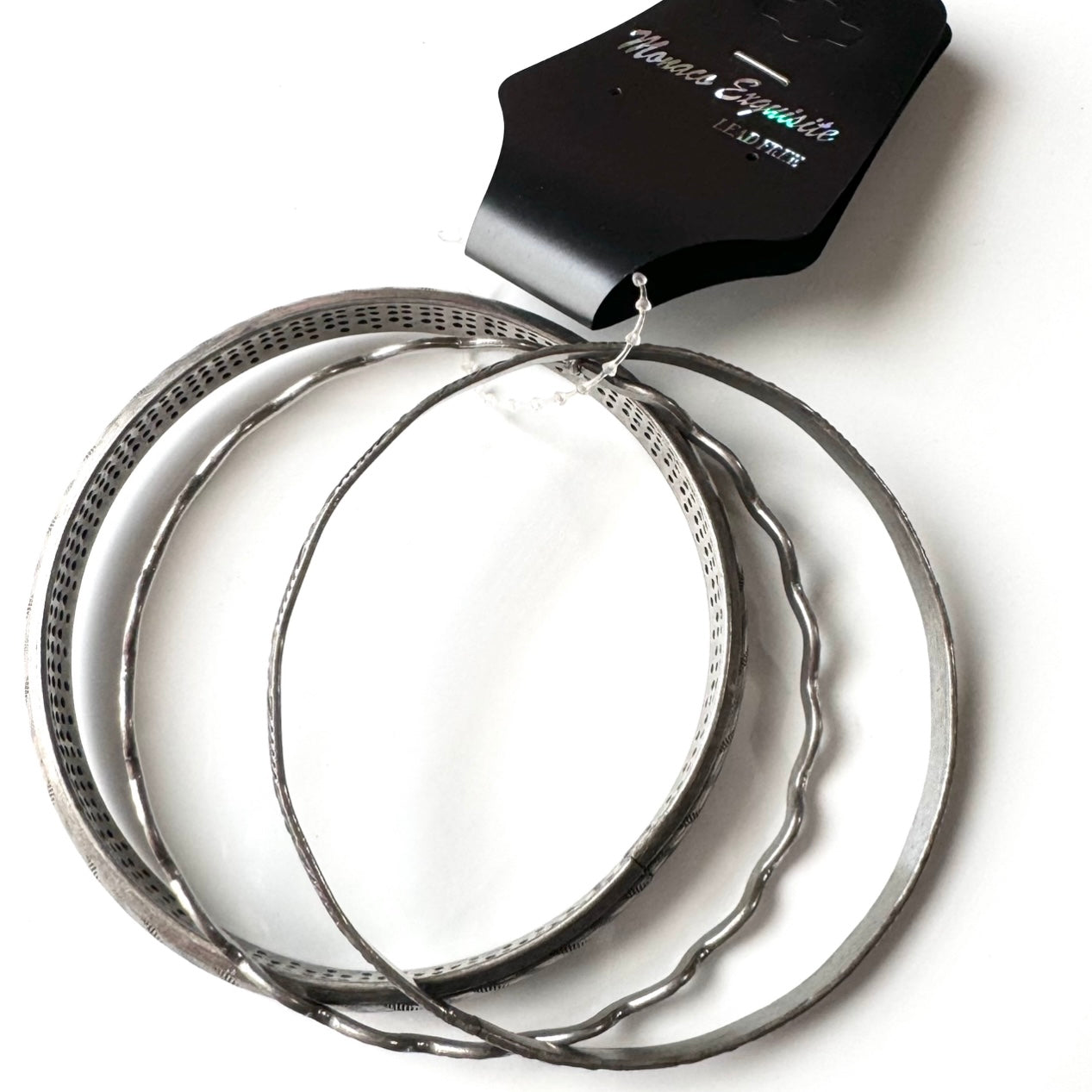 Pewter Bangle Set