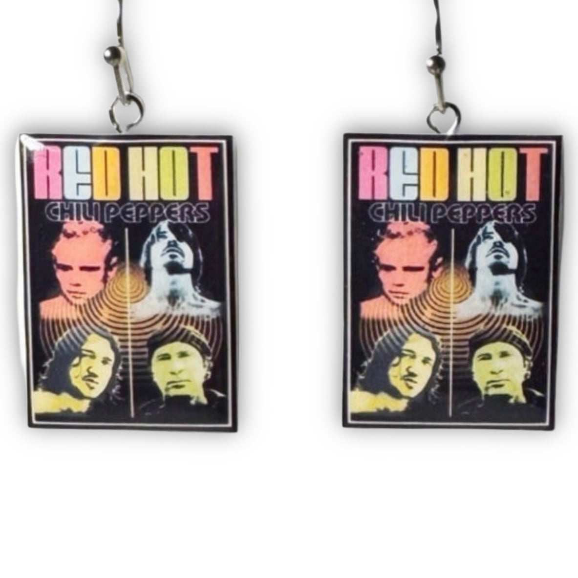Rock Band Earrings-chili peppers