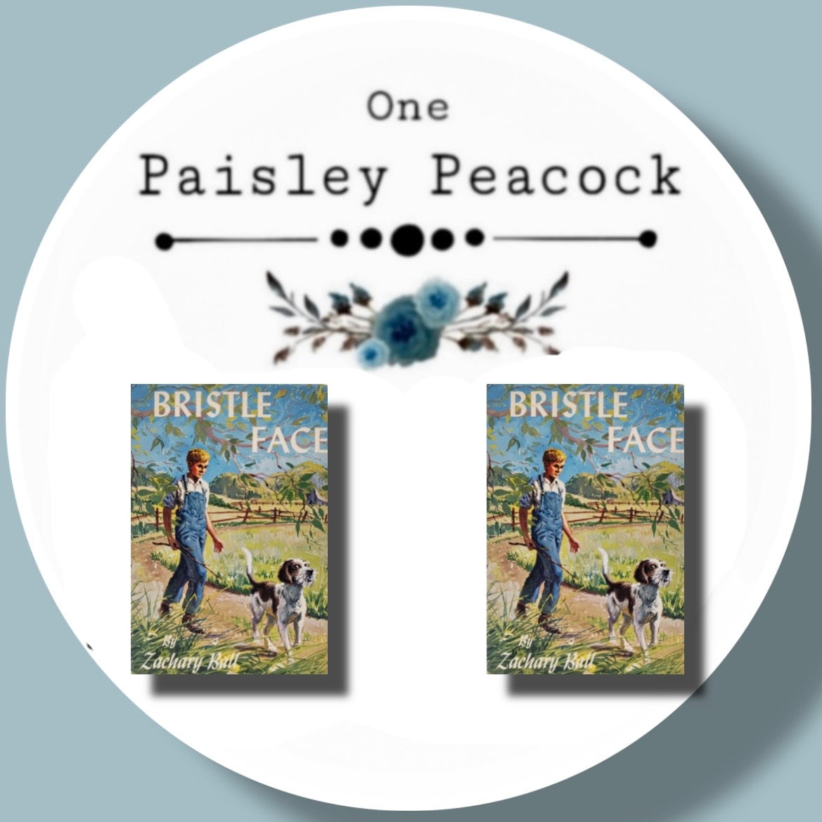 Bristol Face book stud earrings