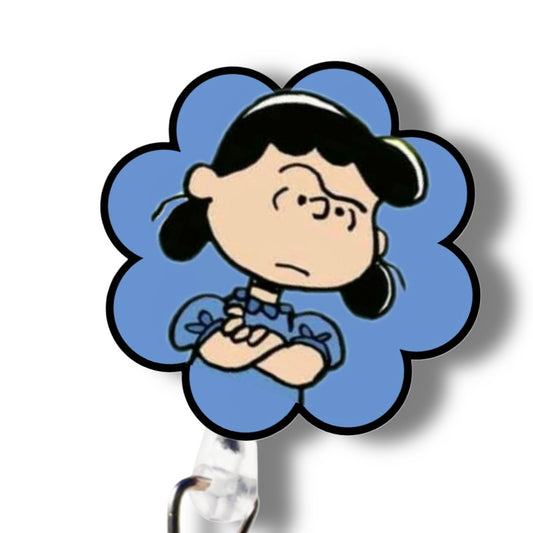 Badge Reel- inspired Lucy