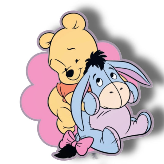 Badge Reel- inspired Pooh Eeyore