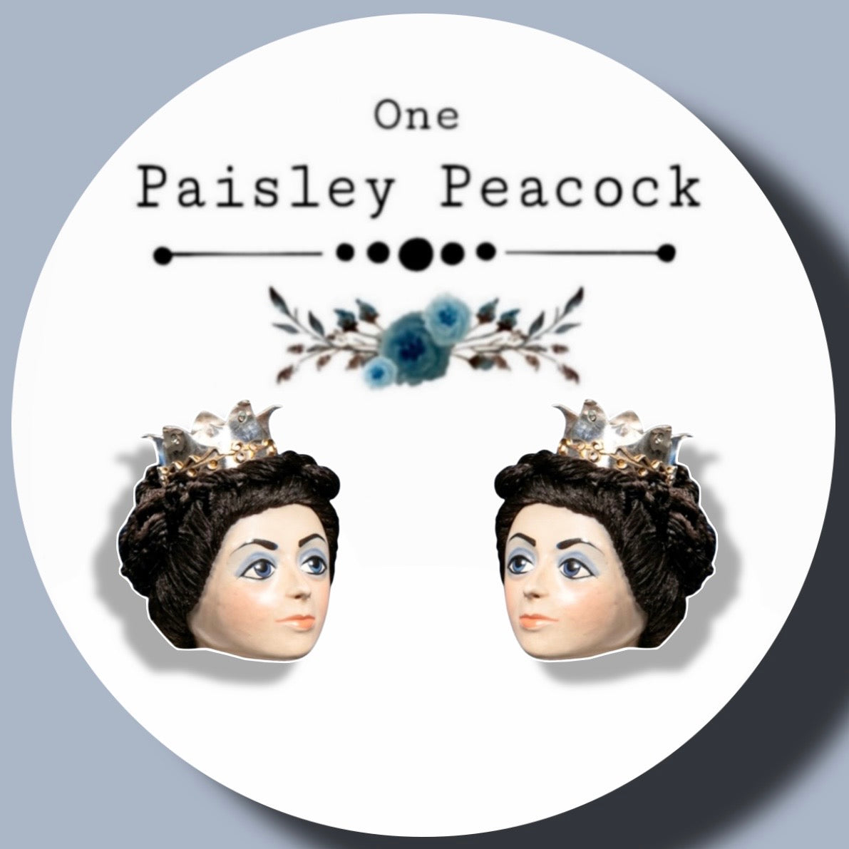 Queen Sara puppet earrings mister Roger’s