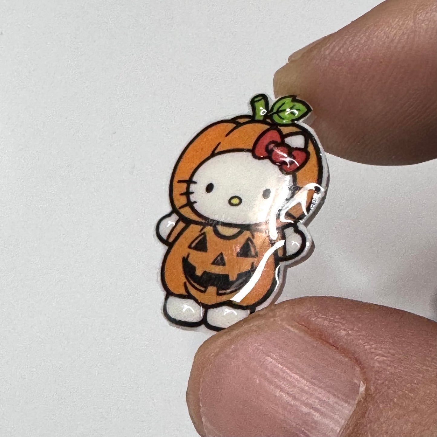 Hello Kitty Inspired Halloween stud earrings