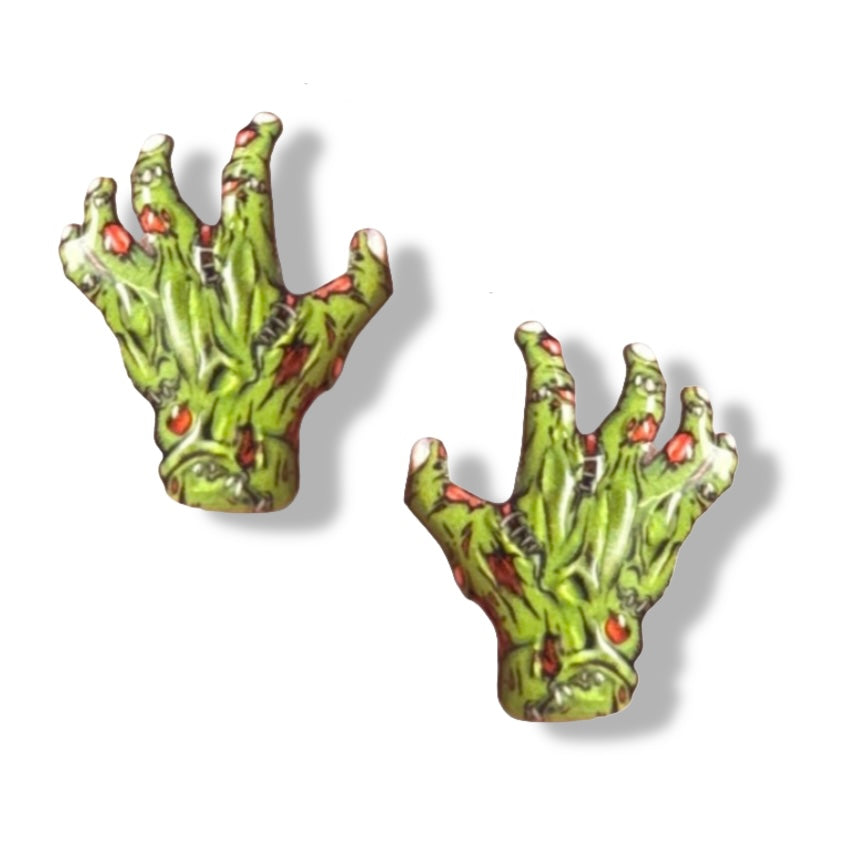 Zombie hands Stud earrings