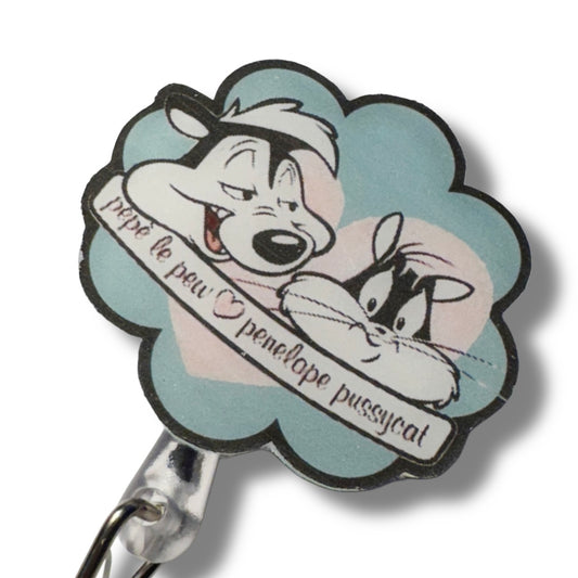 Badge Reel- inspired Pepe le pew