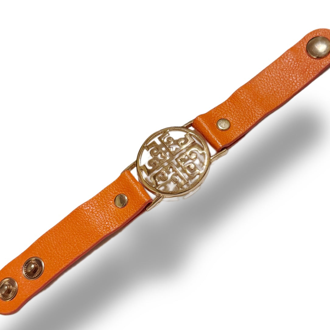 Designer Inspired Orange band bracelet