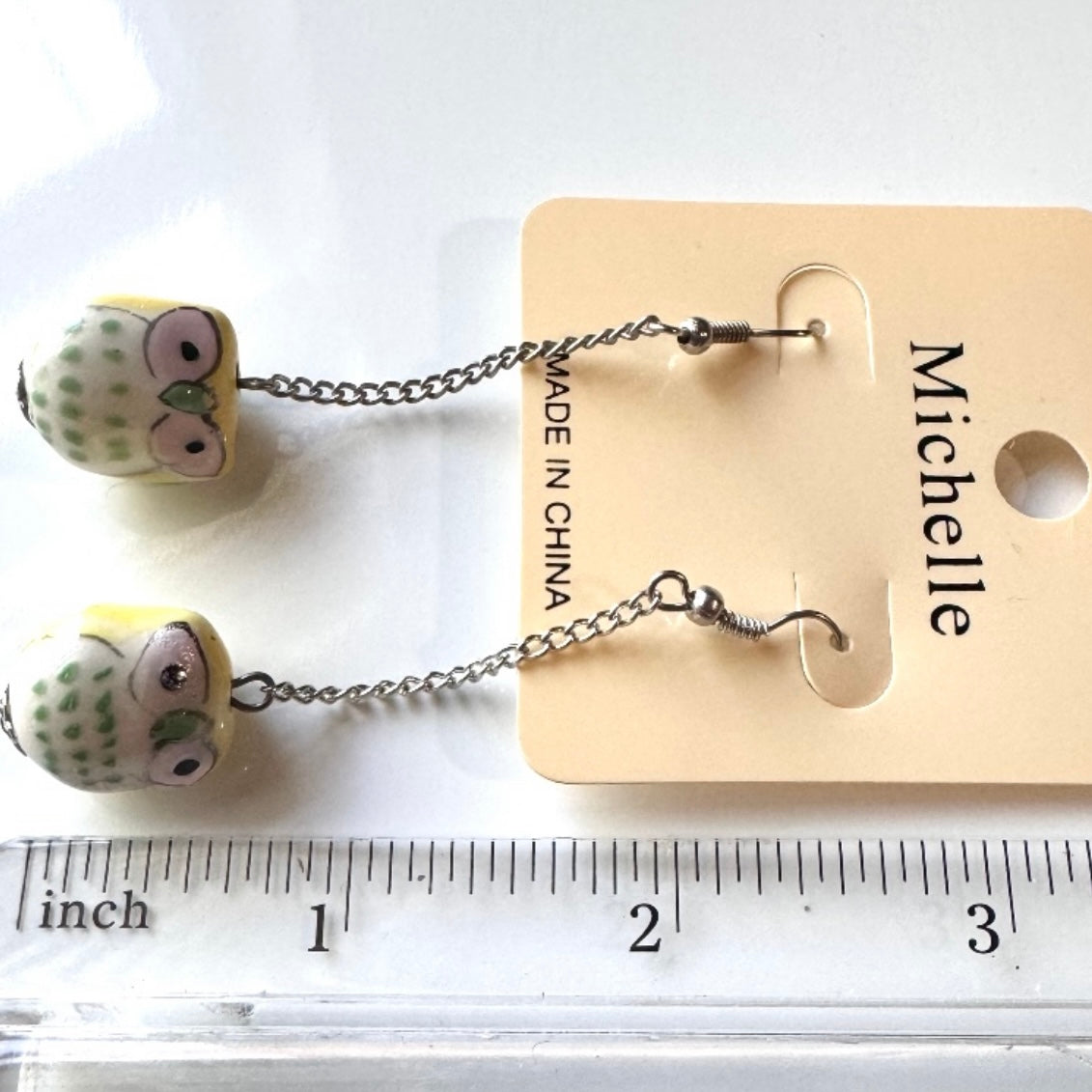 Owl Dangle Earrings