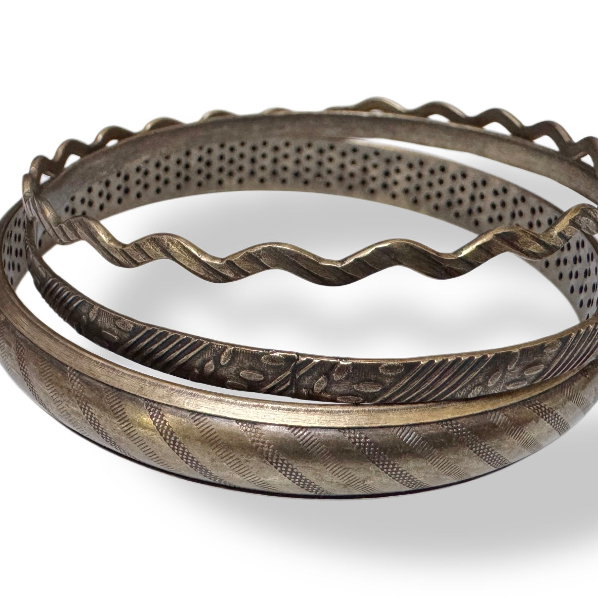 Antique Gold Bangle Set