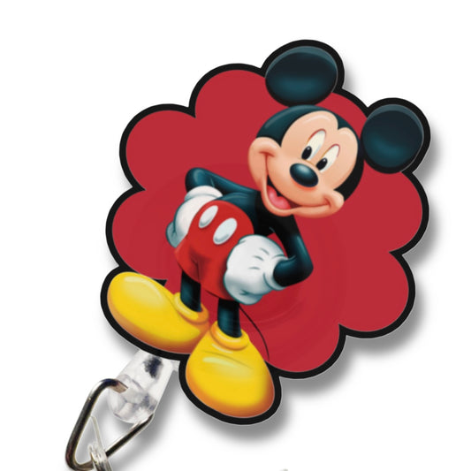 Badge Reel- inspired mickey