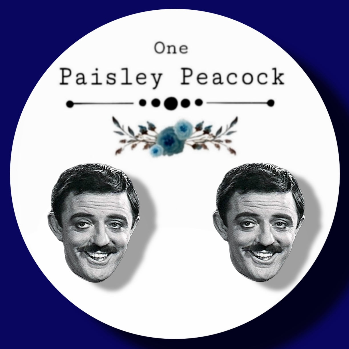 Gomez Addams inspired earrings