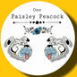 Ruff dog inspired earrings Dennis Menace