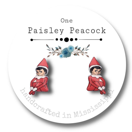 Stud earrings-elf