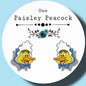 Baby Huey stud earrings