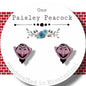 Muppets stud earrings
