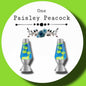 Lava Lamp earrings