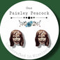 handmade stud earrings Halloween
