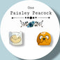 Finn & Jake inspired handmade stud earrings