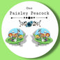 The Jetsons inspired handmade stud earrings spaceship