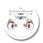 Retro Christmas cartoon movie earrings