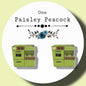 Easy Bake oven inspired handmade stud earrings 1960’s circa olive green
