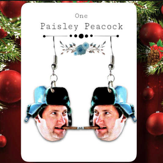 Cousin Eddie Dangle Earrings Christmas Vacation inspired