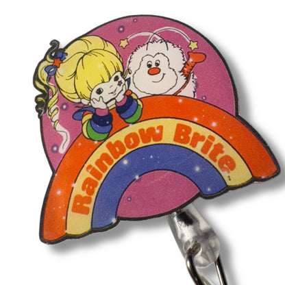 Badge Reel- inspired rainbow brite 2