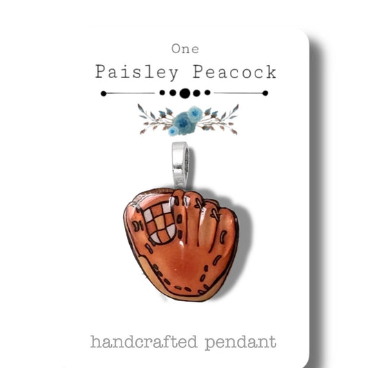 Pendants-baseball glove sports