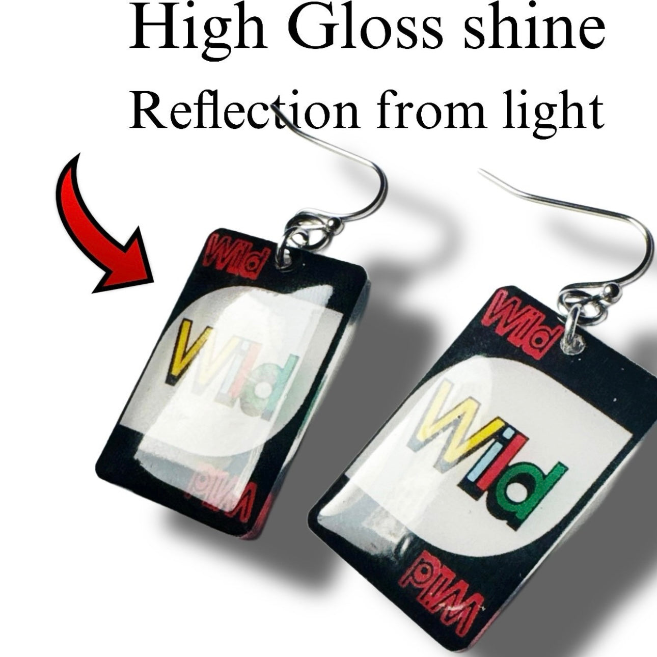 Dangle Earrings-wild card