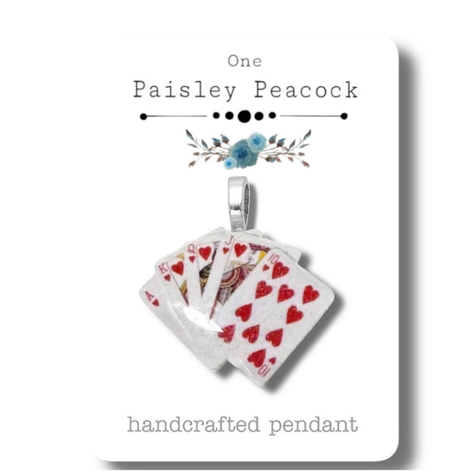 Pendants-playing cards