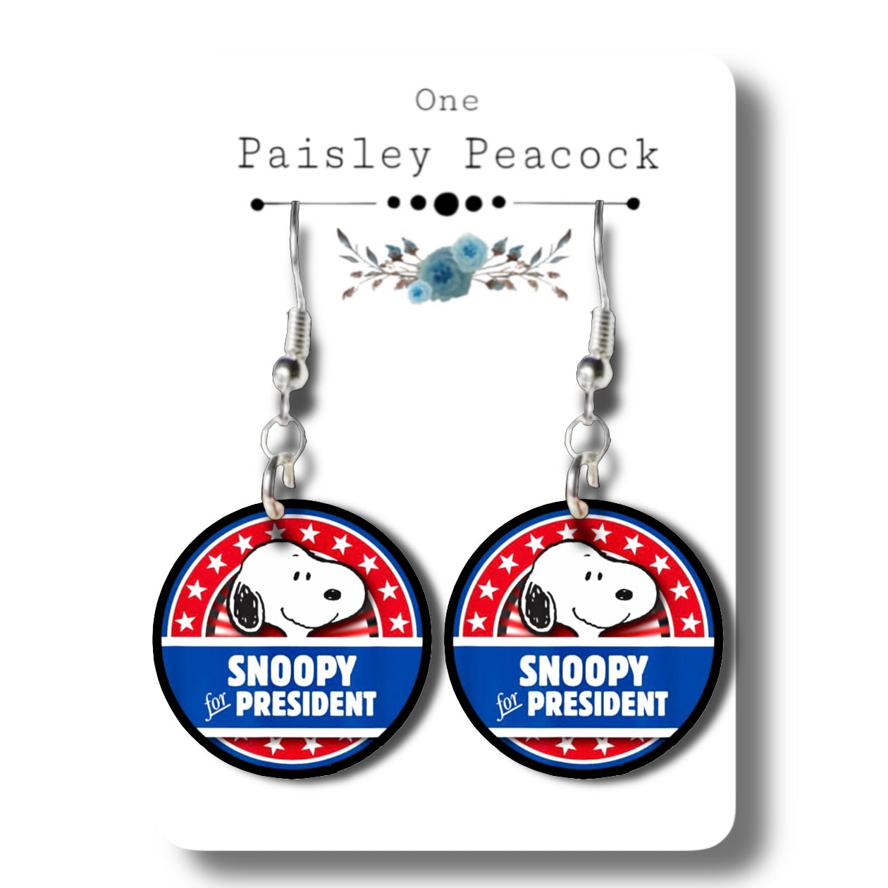 4th of July Independence Day Dangle earrings