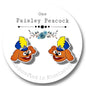 Muppet Babies Sesame Street stud earrings