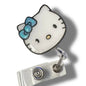 Badge Reel Hello Kitty Blue Bow