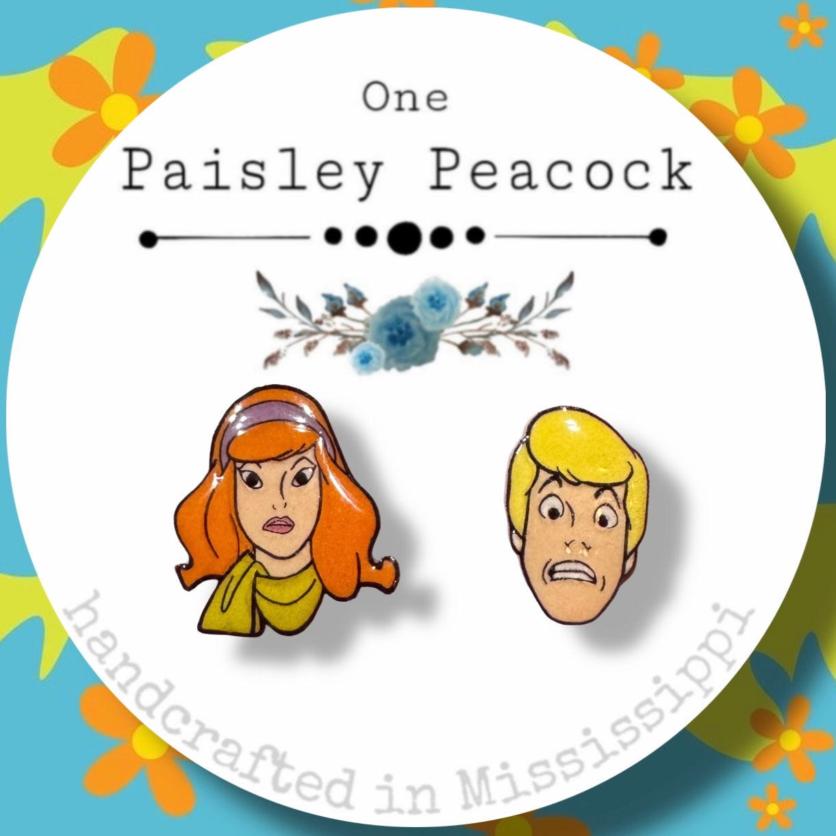 Scooby Doo Stud Earrings