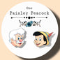 Pinocchio Geppetto inspired handmade cartoon stud earrings