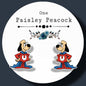 Underdog inspired handmade stud earrings