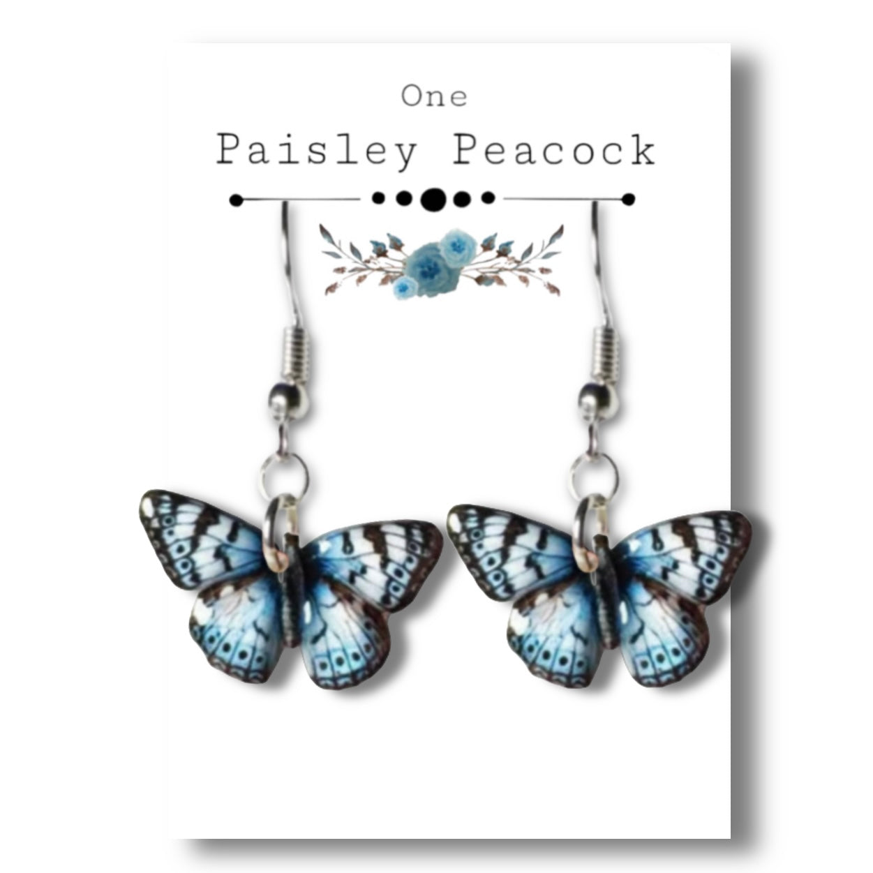 Butterfly Jewelry -monarch blue