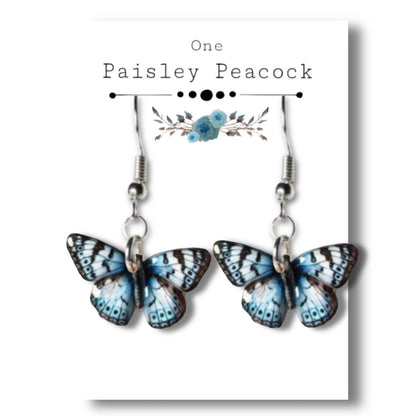 Butterfly Jewelry -monarch blue