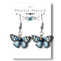 Butterfly Jewelry -monarch blue