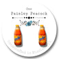 Drink stud earrings