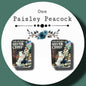 Silver chief book inspired stud earrings