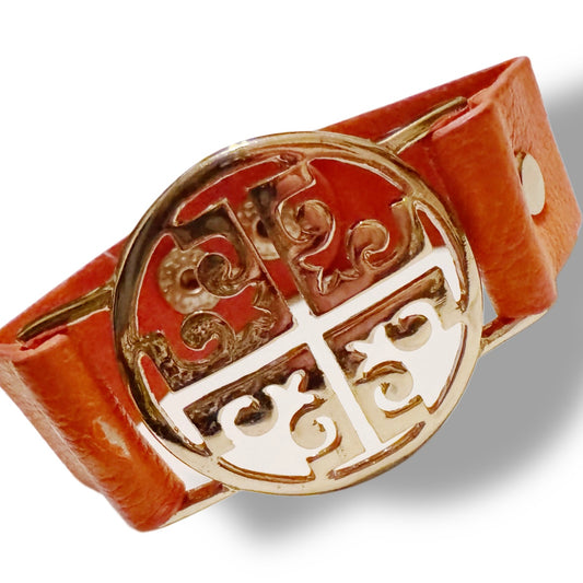 Designer Inspired Orange band bracelet