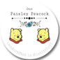 Winnie the Pooh stud earrings