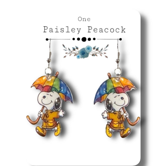 Dangle Earrings-umbrella